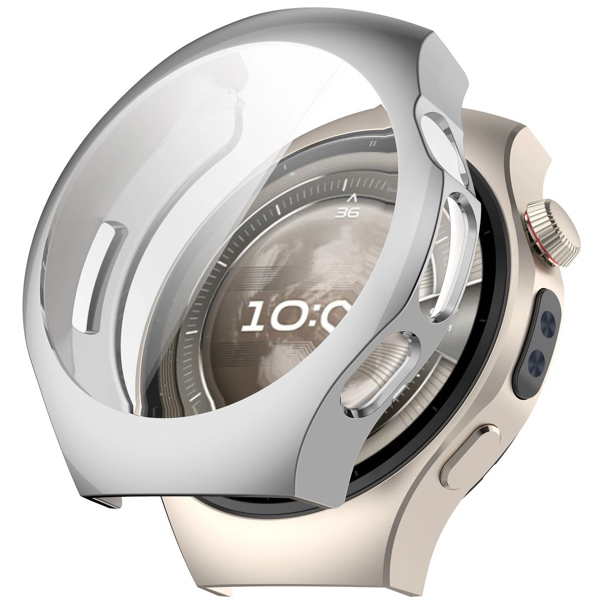 Plecki ze szkłem Bizon Case Watch Felipe dla Huawei Watch 5 46mm